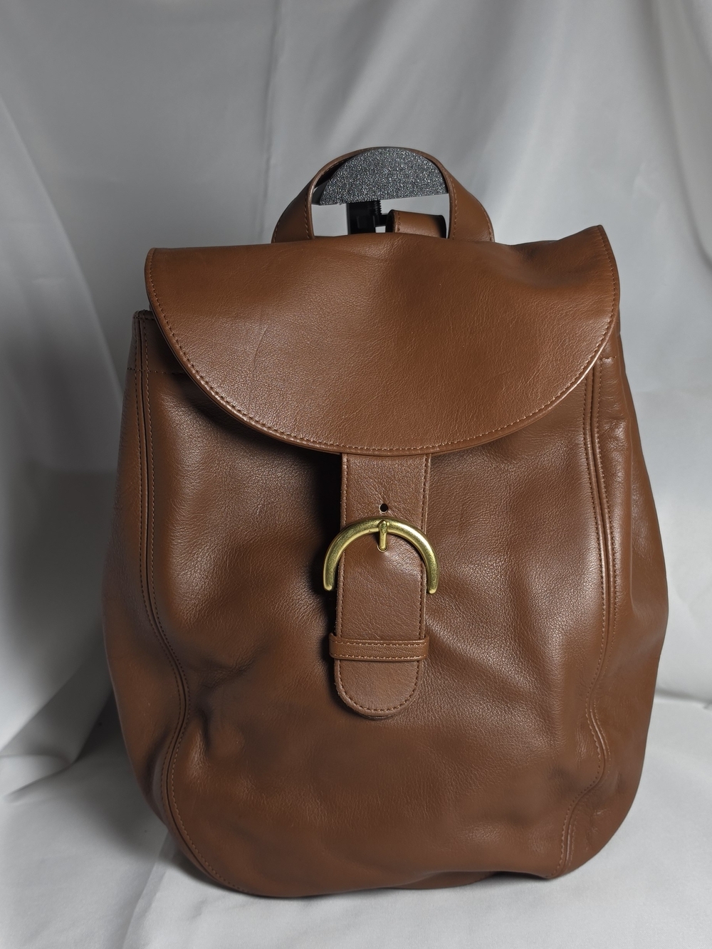 Vintage Coach 4134 Soho Back Sac Brown Leather Backpack Hang Tag